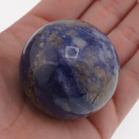 Sodalit, sfera unicat, S4, imagine 2