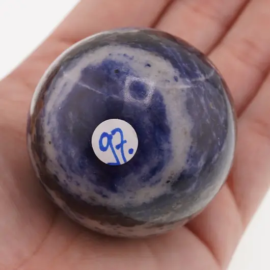 Sodalit, sfera unicat, S6, imagine 3