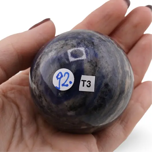 Sodalit, sfera unicat, T3, imagine 2