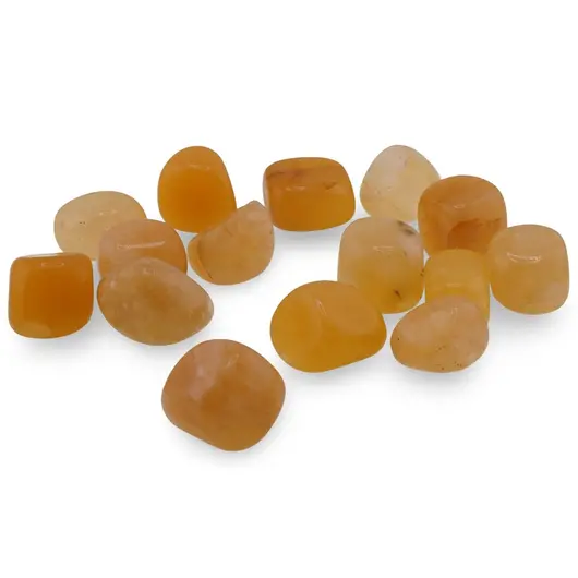 Calcit galben cristal rulat, 15-18g, imagine 3