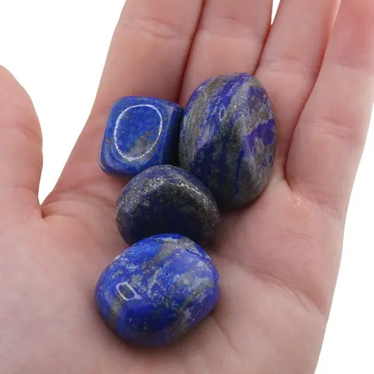 Lapis lazuli cristal rulat, 15-18g, imagine 4