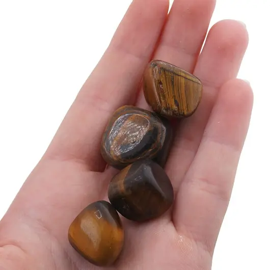 Ochi de tigru cristal rulat, 8-12g, imagine 4