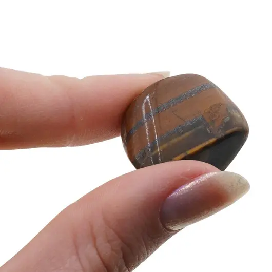 Ochi de tigru cristal rulat, 8-12g, imagine 5