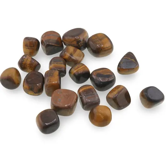 Ochi de tigru cristal rulat, 8-12g