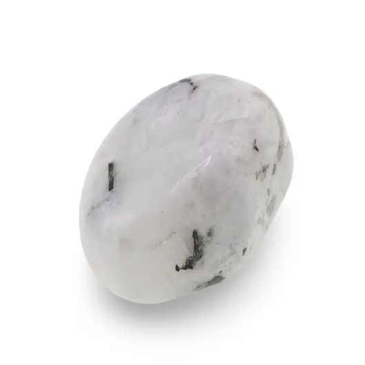 Piatra lunii cu turmalina cristal rulat, 15-20g, imagine 2