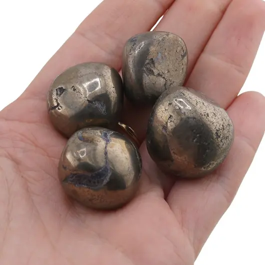Pirita cristal rulat, 20-25g, imagine 4