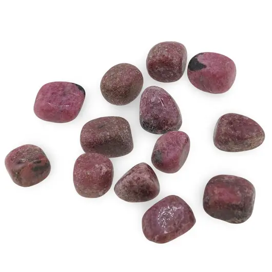 Rodonit cristal rulat, 15-20g, imagine 3