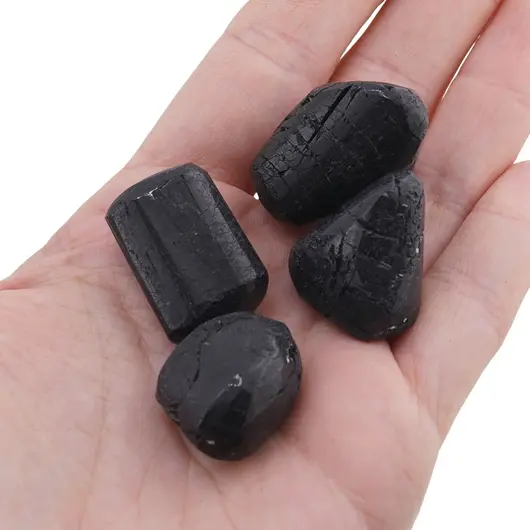 Turmalina neagra cristal rulat, 13-17g, imagine 4