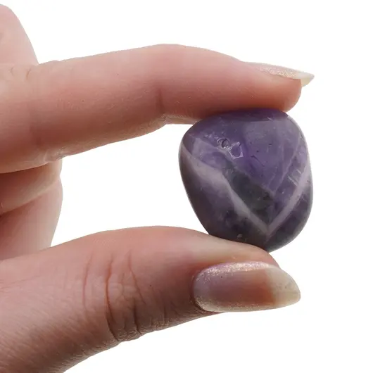 Ametist cristal rulat, 12-17g, imagine 5