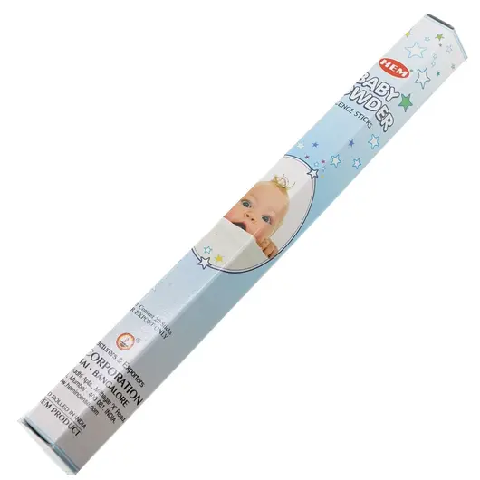 Betisoare parfumate HEM Baby Powder 20 buc, imagine 2