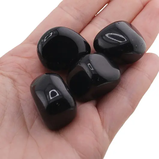Obsidian cristal rulat, 12-15g, imagine 4