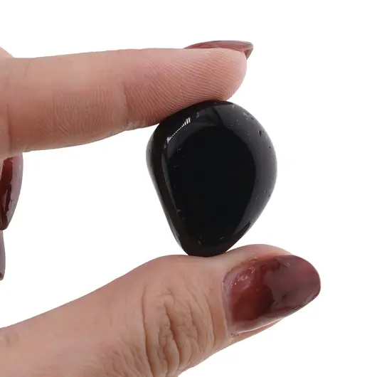 Obsidian cristal rulat, 12-15g, imagine 5