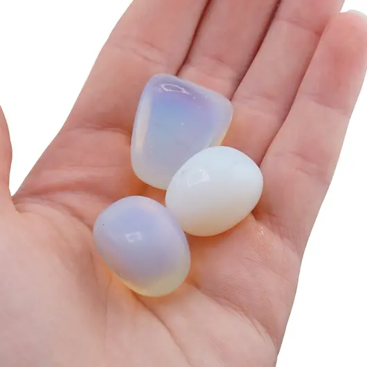 Opalit cristal rulat, 11-14g, imagine 4