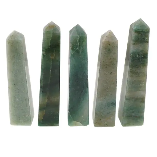 Turn / Obelisc cu patru fatete din Aventurin, 70-90g