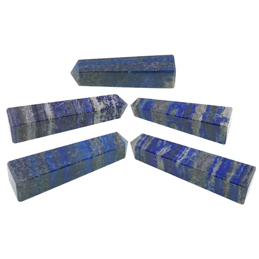Turn / Obelisc cu patru fatete din Lapis Lazuli , 110-130g, imagine 2