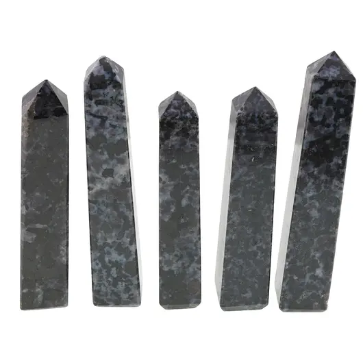 Turn / Obelisc cu patru fatete din Merlinit, 90-110g