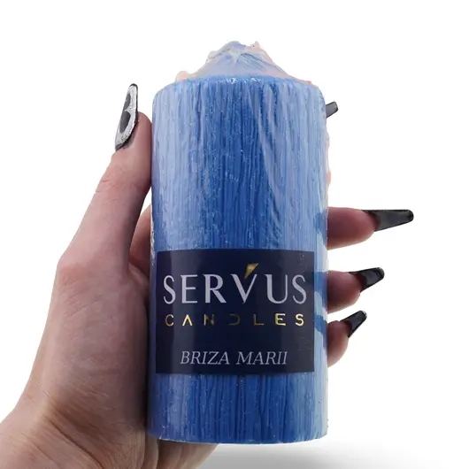 Lumanare Parfumata Briza Marii cilindru 13cm, Servus, imagine 3