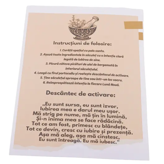 Saculet pentru dragoste - Ritual pentru iubirea de sine, imagine 4