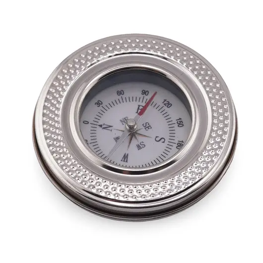 Busola din metal cu capac, 5,5cm, imagine 2