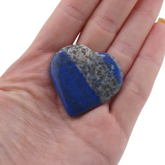Inima rulata Lapis lazuli, 30-40mm, imagine 3