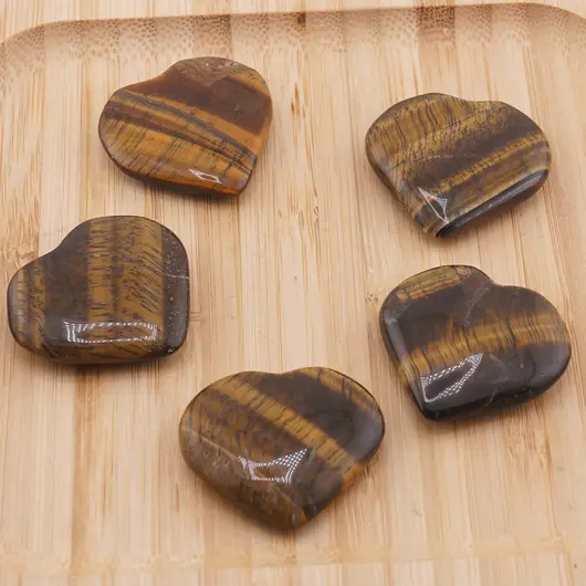 Inima rulata Ochi de tigru, 30-40mm, imagine 2