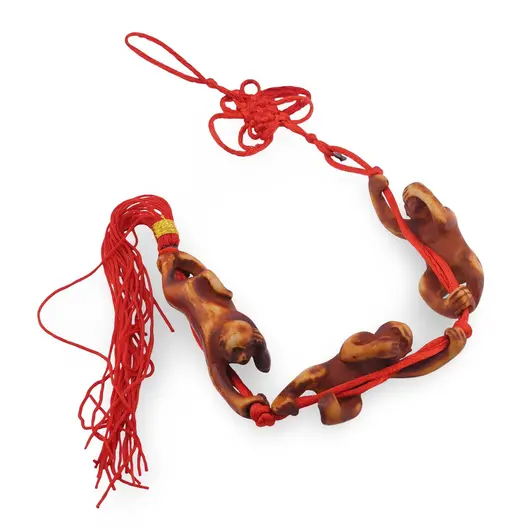 Amuleta Feng Shui cu maimute nu vede, nu aude, nu vorbeste, 50cm