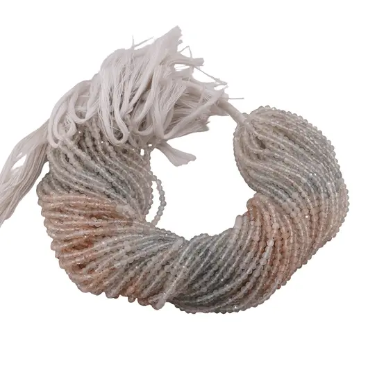 Sirag Piatra lunii degrade sfere fatetate 3mm, 32-33cm