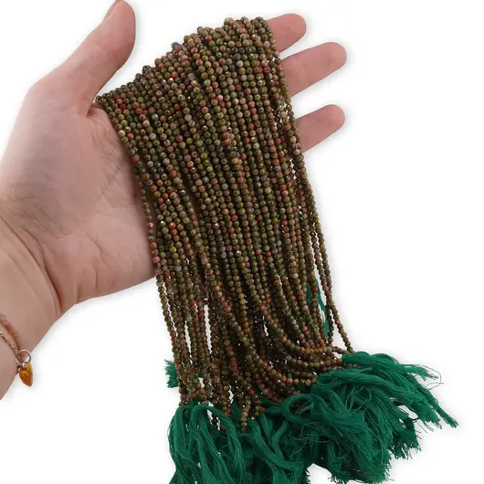 Sirag Unakit sfere fatetate 3mm, 31-32cm, imagine 3