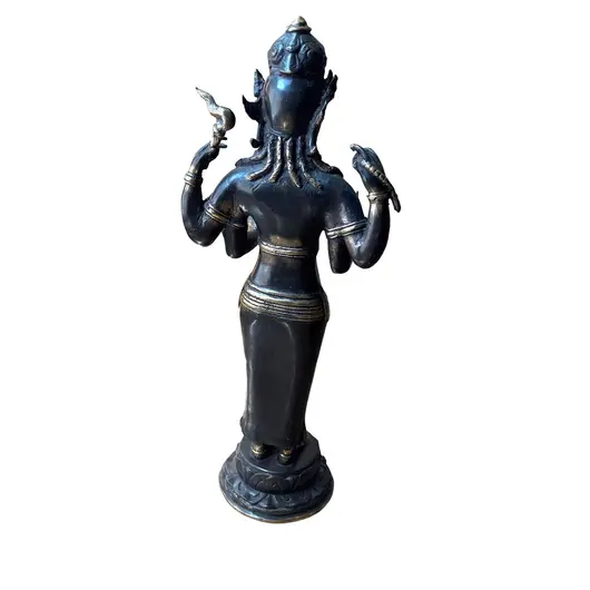 Statueta din alama Dhanvanatri, imagine 3