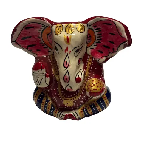 Statueta Ganesha rosu