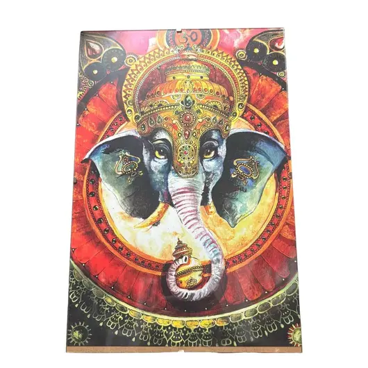Tablou cu ganesha din sticla
