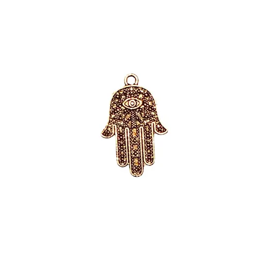 Accesoriu din metal Hamsa