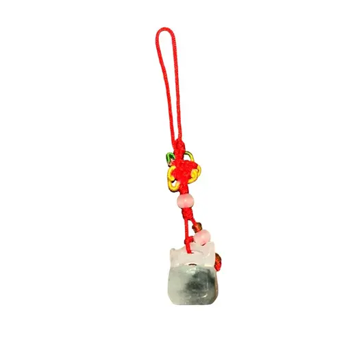 Amuleta feng shui pisica din jad