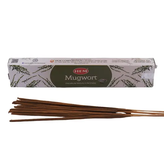 Betisoare parfumate HEM Premium Mugwort 20 buc, imagine 2