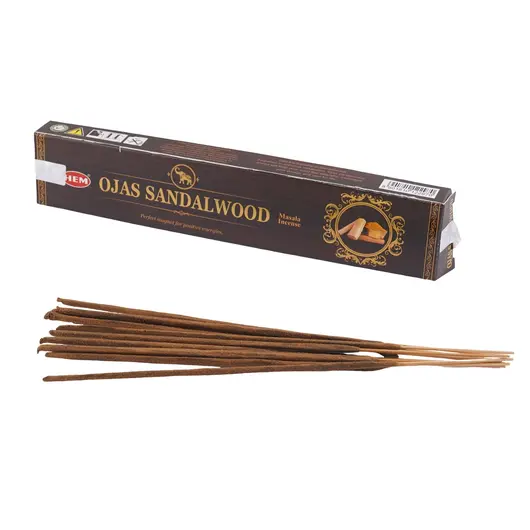 Betisoare parfumate HEM Premium Ojas sandalwood 20 buc, imagine 2