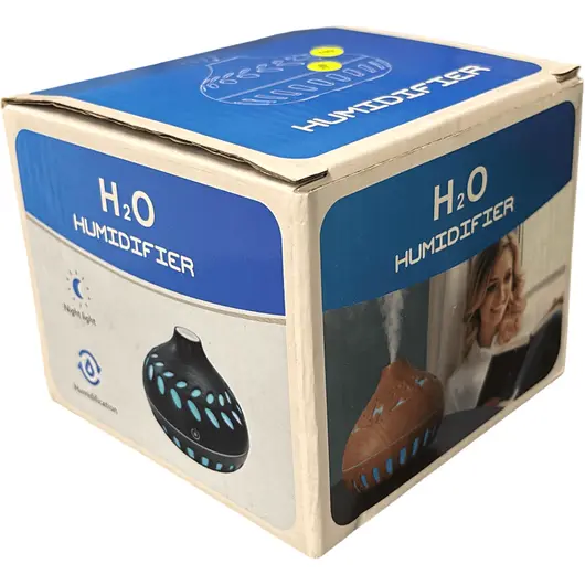 Difuzor ultrasonic 200 ml, functie de umidificator, aroma difuzor, maro