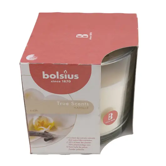 Lumanare parfumata tip borcan Bolsius - vanilla, imagine 2