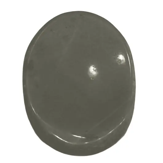Piatra terapeutica Worry stone Jasp gri, 30-40mm