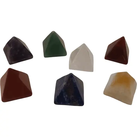 Set piramide pentru cele 7 chakre