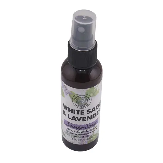 Spray pentru camera New age imports, White sage & Lavander, 60ml, imagine 2
