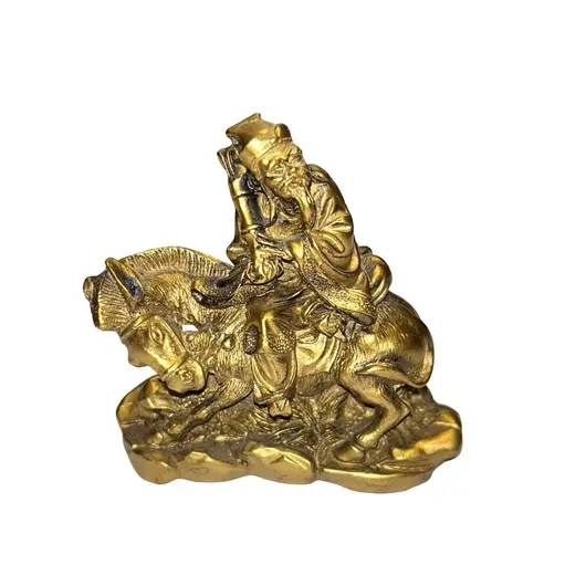 Statueta Tai Sui calare pe cal