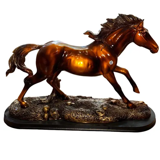 Statueta Cal galopand