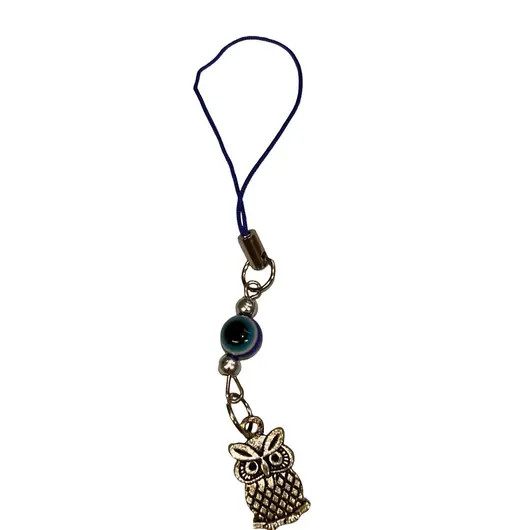 Amuleta cu ochi protector, bufnita