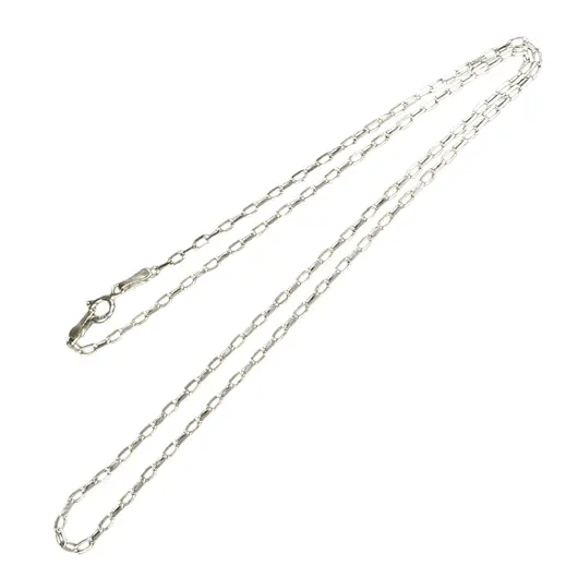 Lant de argint model zale, 45cm