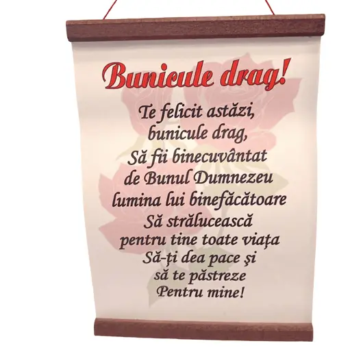 Pergament "Bunicule drag"