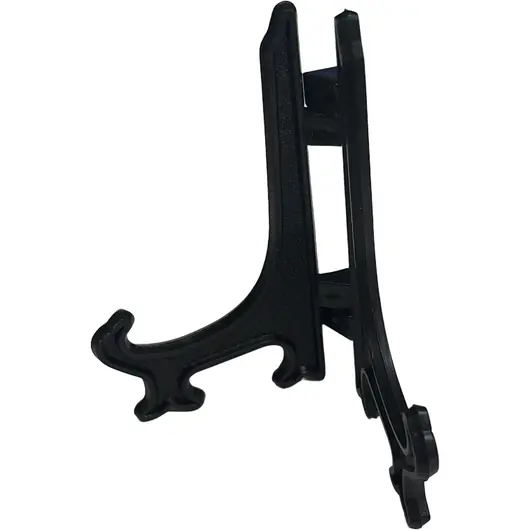 Suport din plastic negru pentru pietre 7,4cm