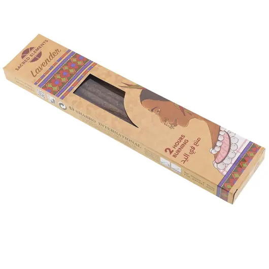 Betisoare parfumate artizanale organice Sacred Elements - Lavender 8 buc, imagine 2