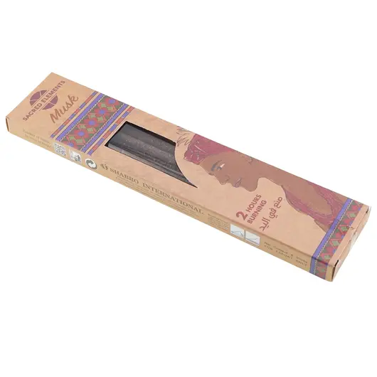 Betisoare parfumate artizanale organice Sacred Elements - Musk 8 buc, imagine 2