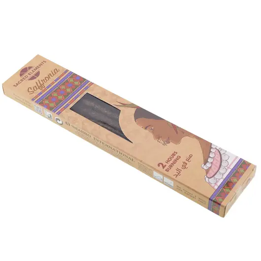 Betisoare parfumate artizanale organice Sacred Elements - Saffronia 8 buc, imagine 2