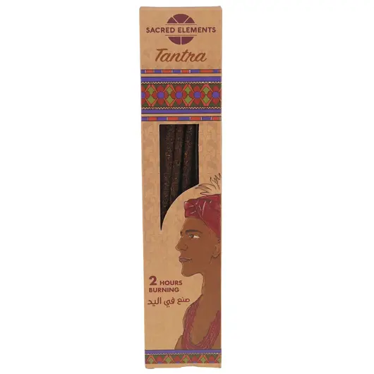 Betisoare parfumate artizanale organice Sacred Elements - Tantra 8 buc